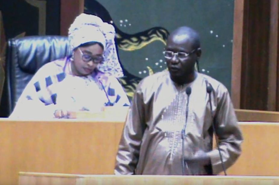 Hon. Ngaide takes the floor in 2020 budget debate